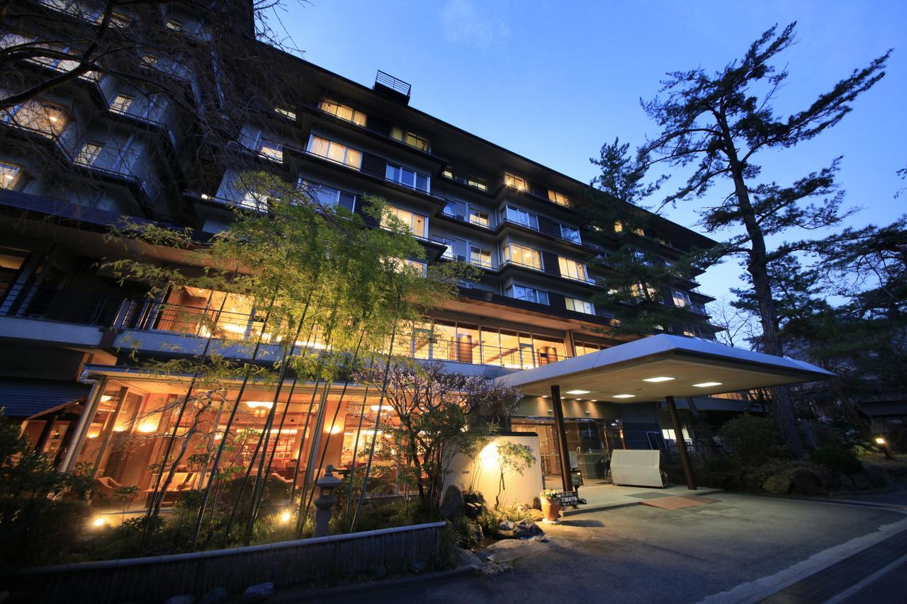 Shimobe Hotel Minobu Exteriör bild